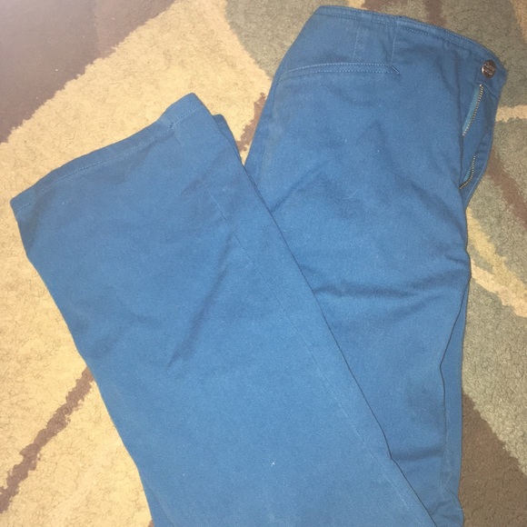 Vintage Turquoise Jeans - Picture 3 of 3